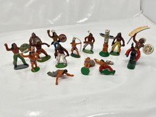 15 Indianer Figuren Elastolin