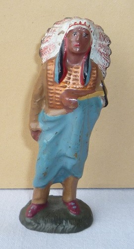 Wildwest figur aus masse - wildwest,