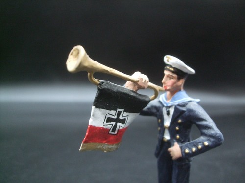Soldat marine fanfare blasend - marine,