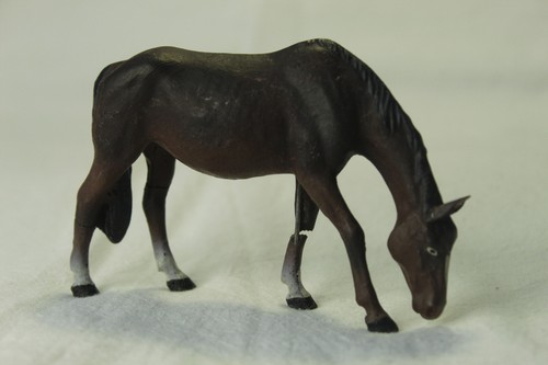 Pferd grasend lineol masse - pferd,
